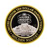 Image 2 : .999 Silver Golden Nugget Las Vegas, NV $10 Casino Limited Edition Gaming Token