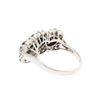 Image 3 : 14KT White Gold 5.04ctw Black and White Diamond Ring