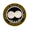Image 2 : .999 Silver Palms Casino Resort Las Vegas, NV $10 Casino Limited Edition Gaming