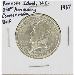 1937 Roanoke Island North Carolina 350th Anniversary Commemorative Half Dollar C