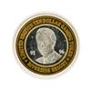 Image 2 : .999 Silver Riverside Resort Hotel & Casino $10 Casino Limited Edition Gaming To