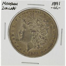 1891-CC $1 Morgan Silver Dollar Coin