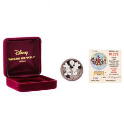 Limited Edition Walt Disney Rarities Mint Snow White "Mickey & Minnie" Silver Co