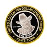 Image 1 : .999 Silver Sam's Town Las Vegas, NV $10 Casino Limited Edition Gaming Token