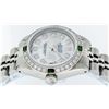 Image 3 : Rolex Stainless Steel Ladies MOP Diamond and Emerald Datejust Wristwatch