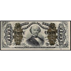 March 3, 1863 50 Cent 3rd Issue Fractional Note