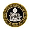 Image 1 : .999 Silver Silver Legacy Resort Reno, NV $10 Casino Limited Edition Gaming Toke