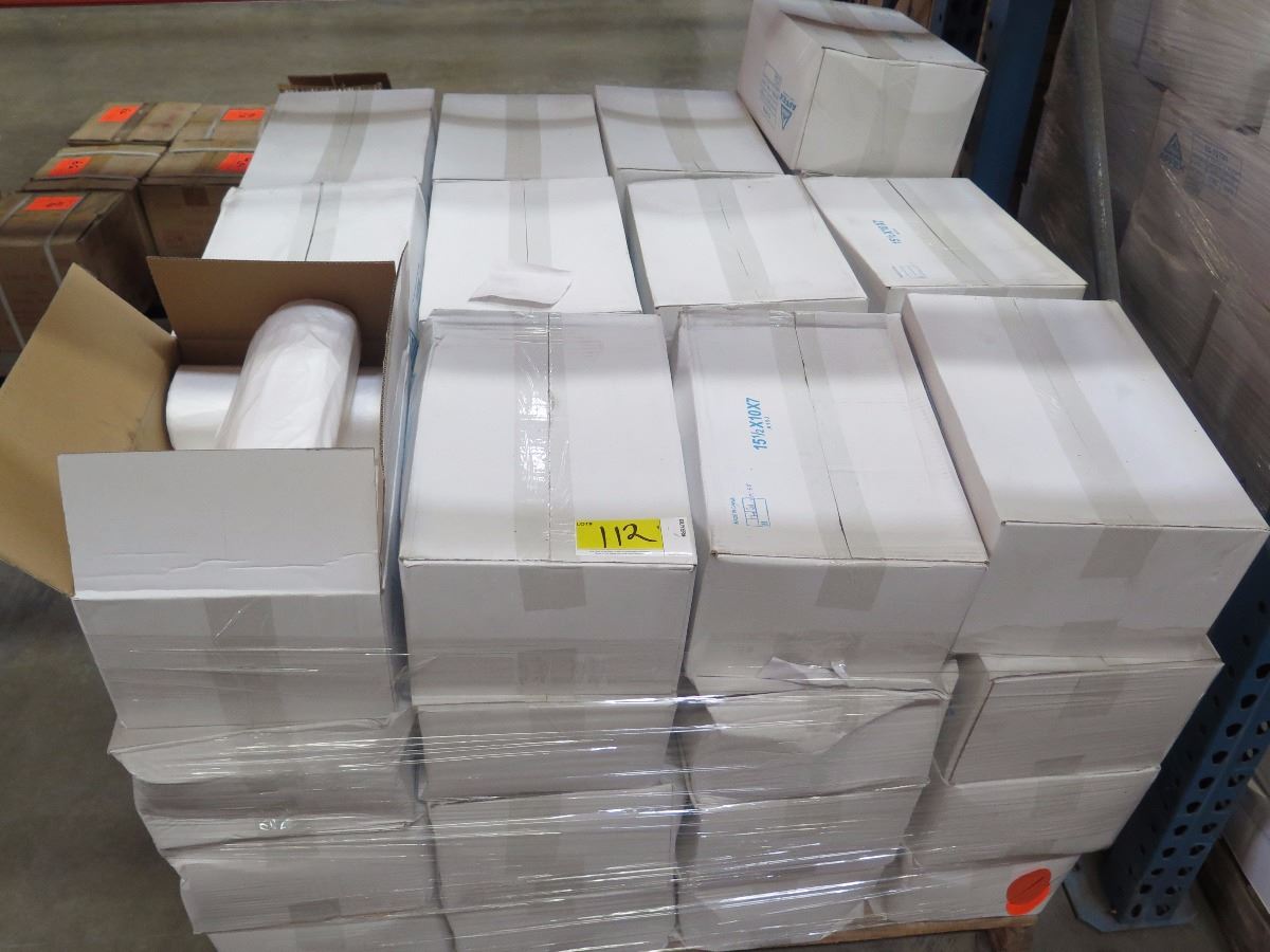 49 CASES: 36X60 AFFEX 17MIC NAT HDPE CORELESS CAN LINERS/TRASH BAGS 200 ...