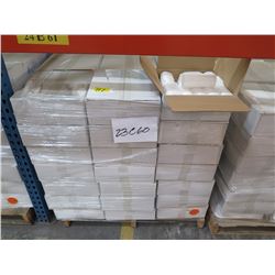 63 CASES: 24X33 AFFEX 16MIC NATURAL HDPE CORELESS CAN LINER/TRASH BAGS ...
