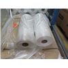 Image 2 : 10 LARGE ROLLS: 24"X20" DINING CHAIR COVER 65178 CLEAR LDPE - CATERING USE, ETC.