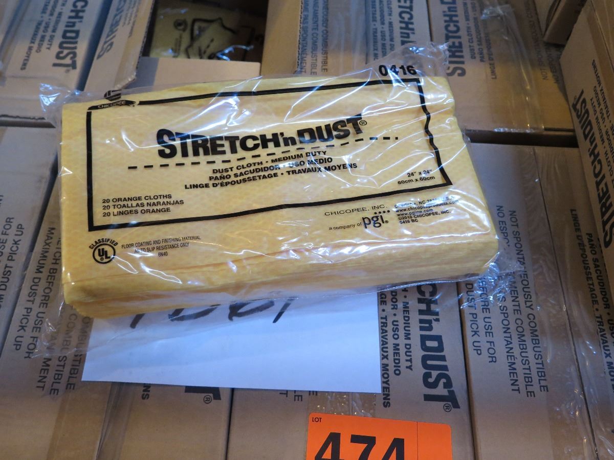 45 CASES: STRETCH 'N DUST CHC-0416 MEDIUM DUTY DUST CLOTH 23-1/4X24 ...