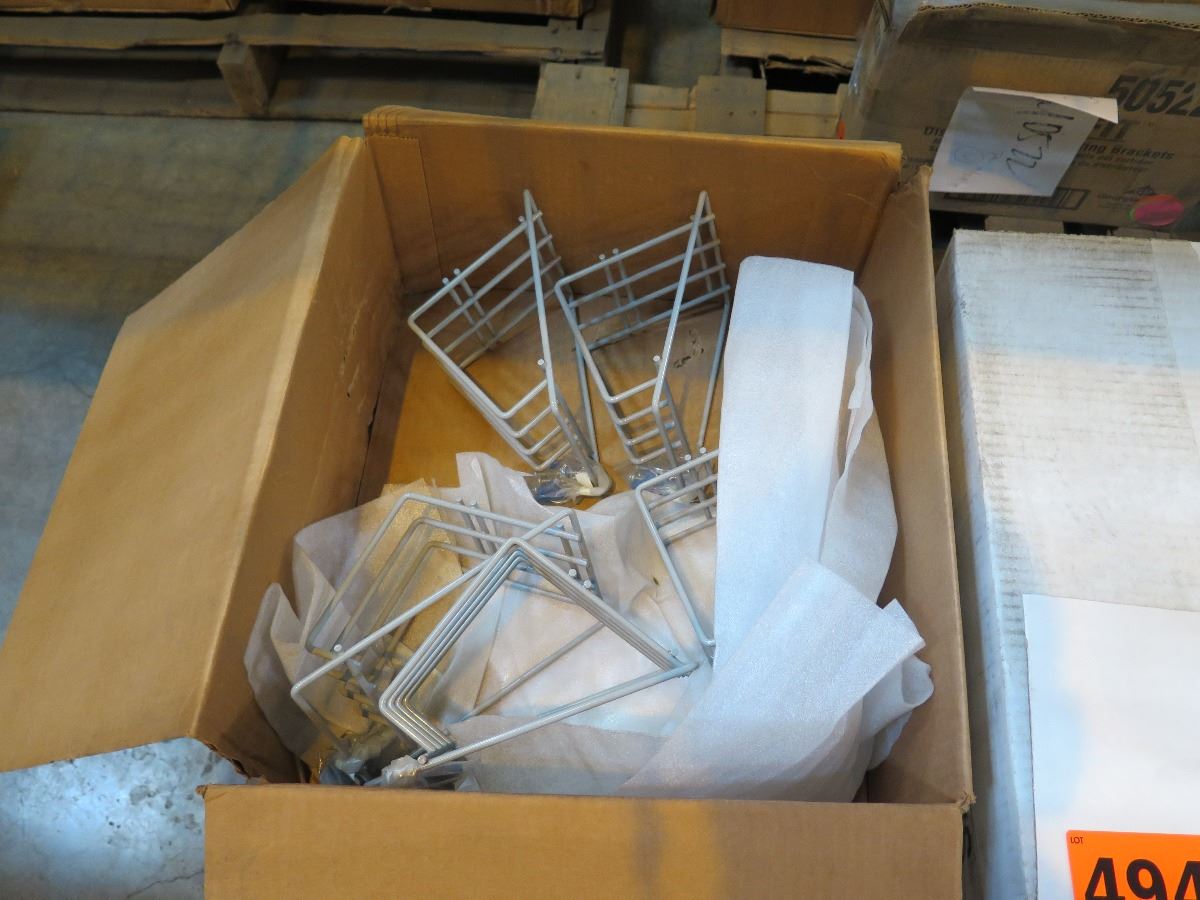 48 TUBS ZANI-CLEAN PASTE CLEANER, 17 WALL-MOUNTED WIRE BASKET, 4 SPIN ...