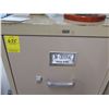 Image 2 : 4-Drawer Tall File Cabinet (Tan) 15X52