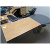 Image 2 : U-Shape 4-Piece Modular Desk Ensemble w/Office Chair