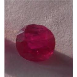 Stunning Vivid Red Ruby 0.68 carats - no treatment