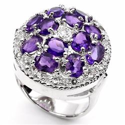 Natural Amethyst Ring