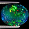 Image 1 : Natural Multi Color Welo Black Opal 4.95 Carats