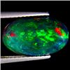 Image 1 : Natural Multi Color Welo Black Opal 3.10 Carats