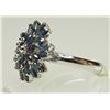 Image 3 : #4-STERLING SILVER SAPPHIRE 3.6CT RING
