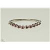 Image 1 : #12-14K WHITE GOLD RUBY RING W/COA