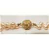 Image 3 : #18-NATURAL PINK PEARL NECKLACE WITH MAGNETIC