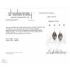 Image 2 : #39-14K GOLD SMOKEY QUARTZ EARRINGS W/COA