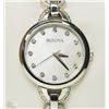 Image 1 : #46-BULOVA LADIES WATCH WITH MOTHER OF PEARL DIAL