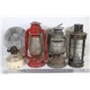 Image 1 : 4 VINTAGE LANTERNS