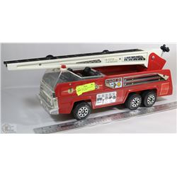 METAL TONKA FIRE TRUCK WITH TURNING UP LADDER
