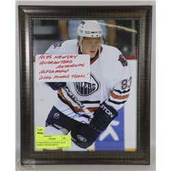 GUARANTEED AUTHENTIC ALES HEMSKY SIGNED PHOTO