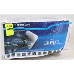 NEW 360 DEGREE LASER RADAR DETECTOR