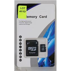 NEW 32GB MICRO SD CARD WITH ADAPTOR