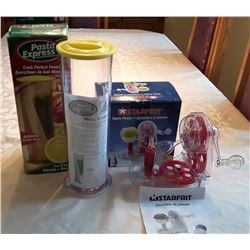 STARFRIT APPLE PEELER W/EXTRA BLADE