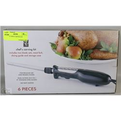 NEW 6PC CHEFS CARVING KIT