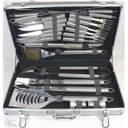 NEW 24PC BBQ SET IN CASE