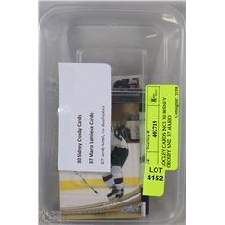 HOCKEY CARDS INCL 30 DISNEY CROSBY AND  37 MARIO