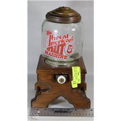 VINTAGE "THE GREAT AMERICAN NUT MACHINE" 13" TALL