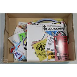 COLLECTION OF OVER 100 STICKERS
