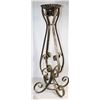 Image 1 : METAL 2 1/2 FOOT FLOOR STANDING CANDLE