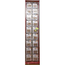 NEW DISPLAY OF SELF STICK CORK PADS 85+ PIECES