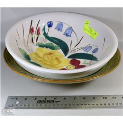 LOT OF 3 LARGE VINTAGE PASTA  DISHES