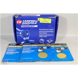 CAMPBELL HAUSFELD DUAL ACTION AIR SANDER WITH 15