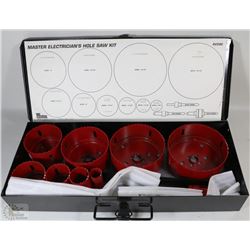 MOORSE MASTER ELECTRICIAN HOLESAW KIT MADE IN USA