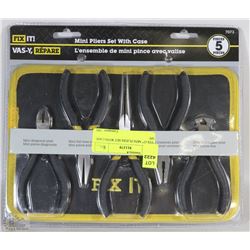 "FIX IT" MINI PLIERS SET WITH CASE
