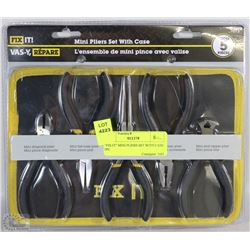 "FIX IT" MINI PLIERS SET WITH CASE