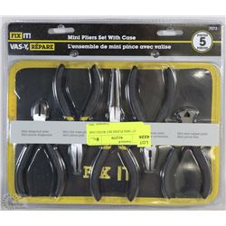 "FIX IT" MINI PLIERS SET WITH CASE