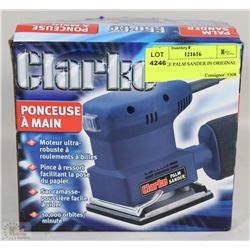 CLARKE PALM SANDER IN ORIGINAL BOX