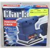 Image 1 : CLARKE PALM SANDER IN ORIGINAL BOX