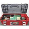 Image 1 : TOOL BOX WITH ASSORTMENT OF TOOLS + ACCESSORIES