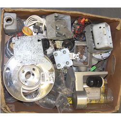 BOX WITH ELECTRICAL OUTLETS, BOXES & WIRE